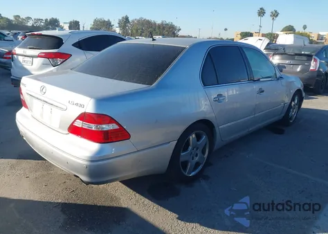 2006 Lexus Ls 430 from USA, damaged, VIN JTHBN36F365046259